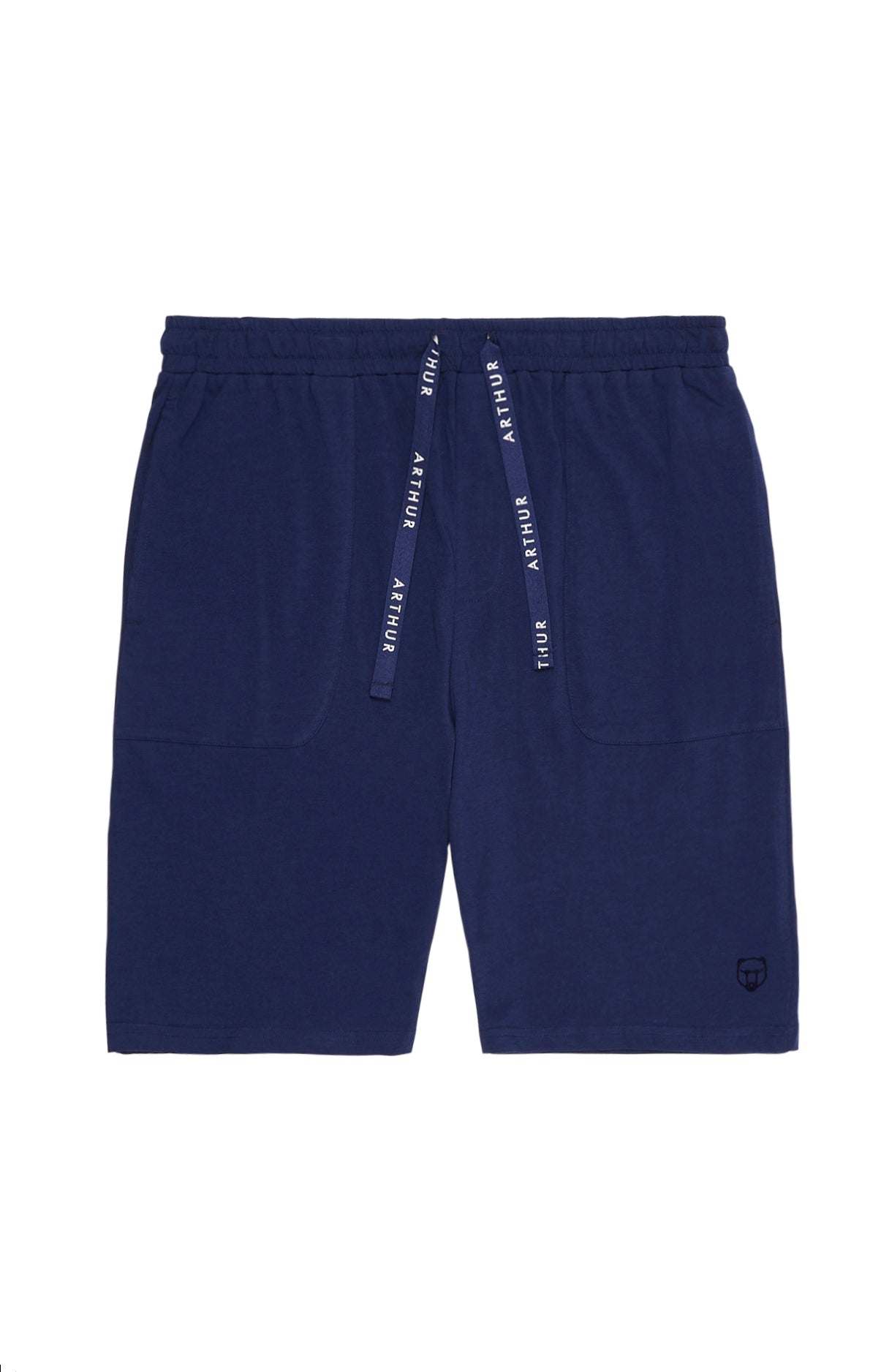 Short Homme Coton Homme Marine 3