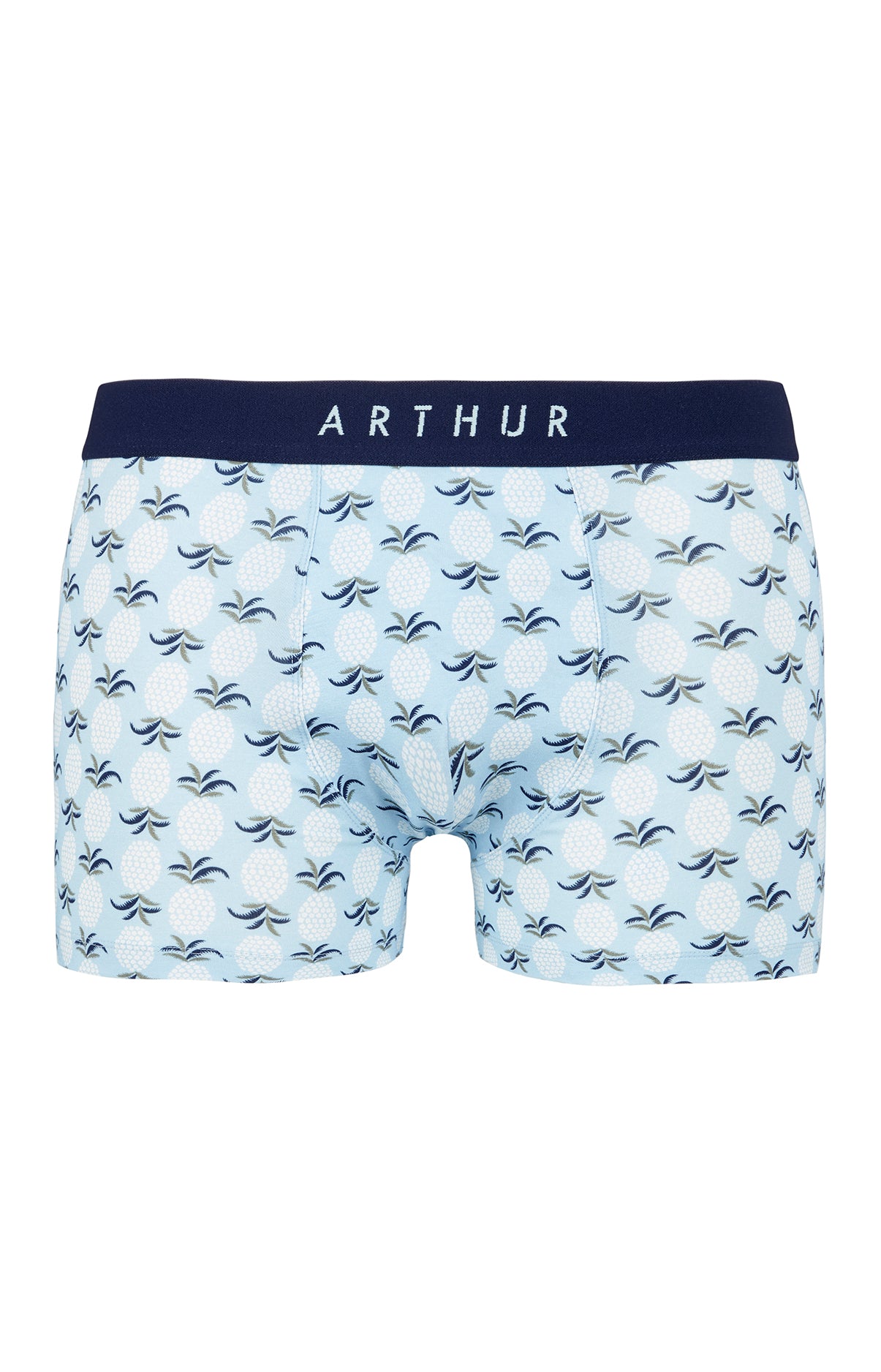 Boxer Homme Ananas Bleu 3