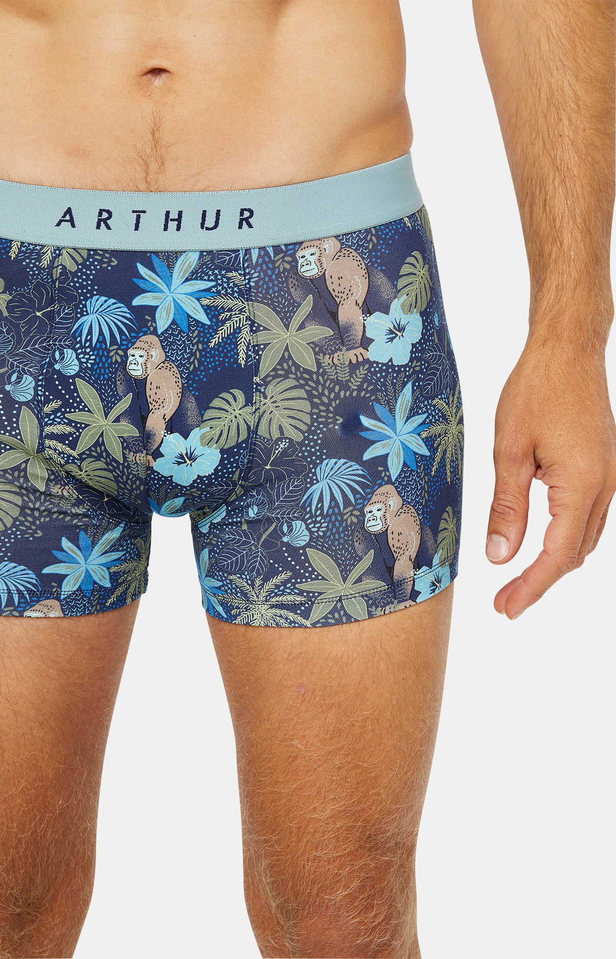 Boxer Homme Jungle Marine 2