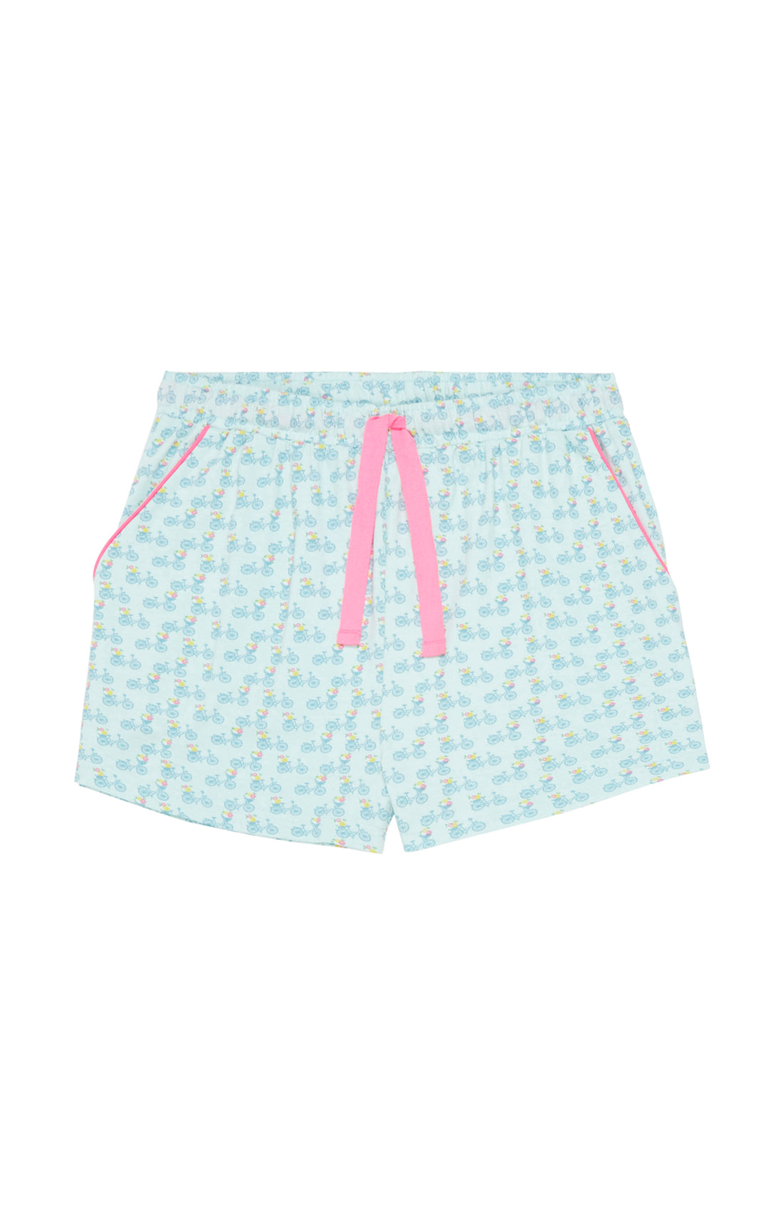 Short Femme Petit Vélo Bleu 3