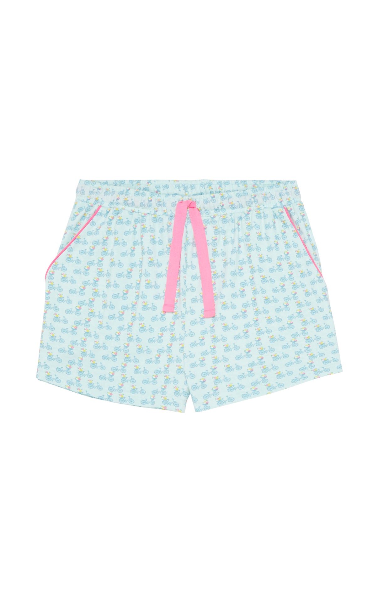 Short Femme Petit Vélo Bleu 3