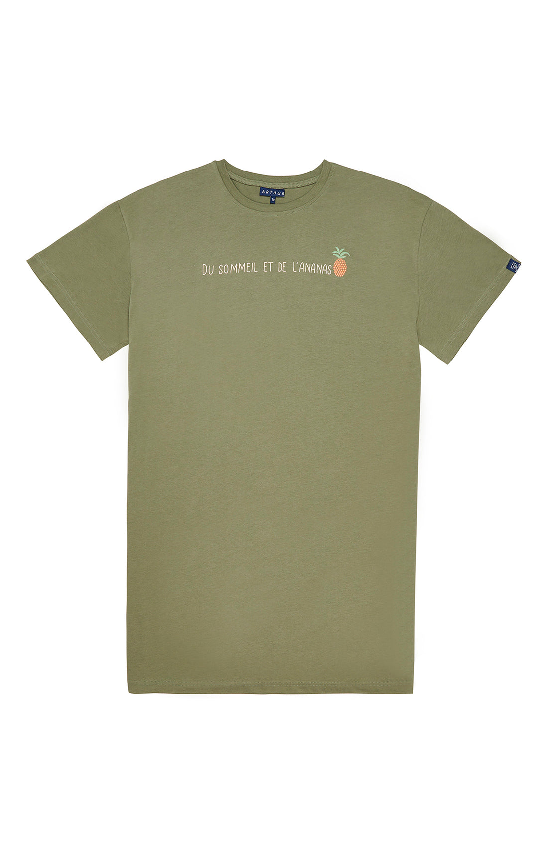 Maxi Tee-shirt Homme Ananas Vert 3
