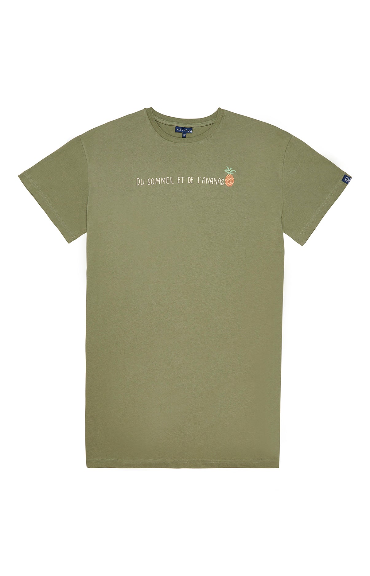 Maxi Tee-shirt Homme Ananas Vert 3