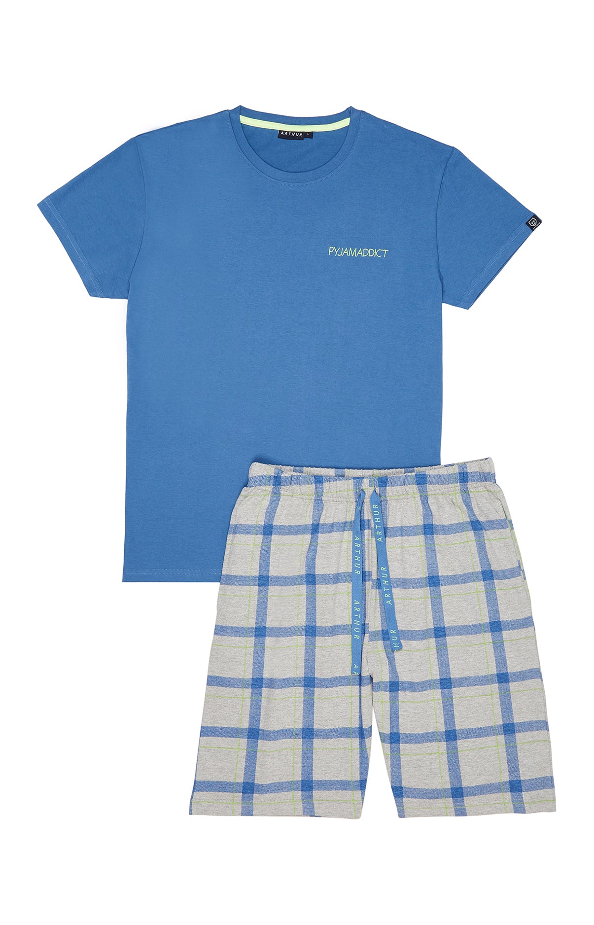 Pyjashort Homme Addict Gris 3