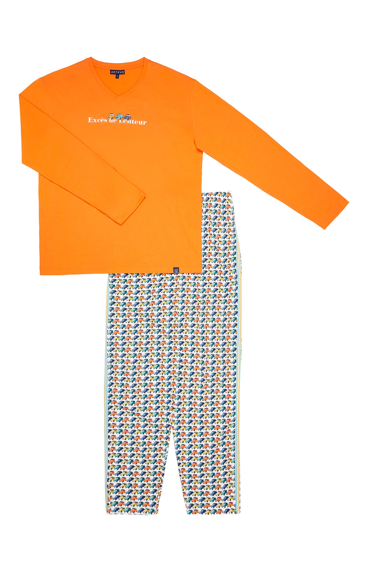 Pyjama long Homme 2CV Multicolore 8