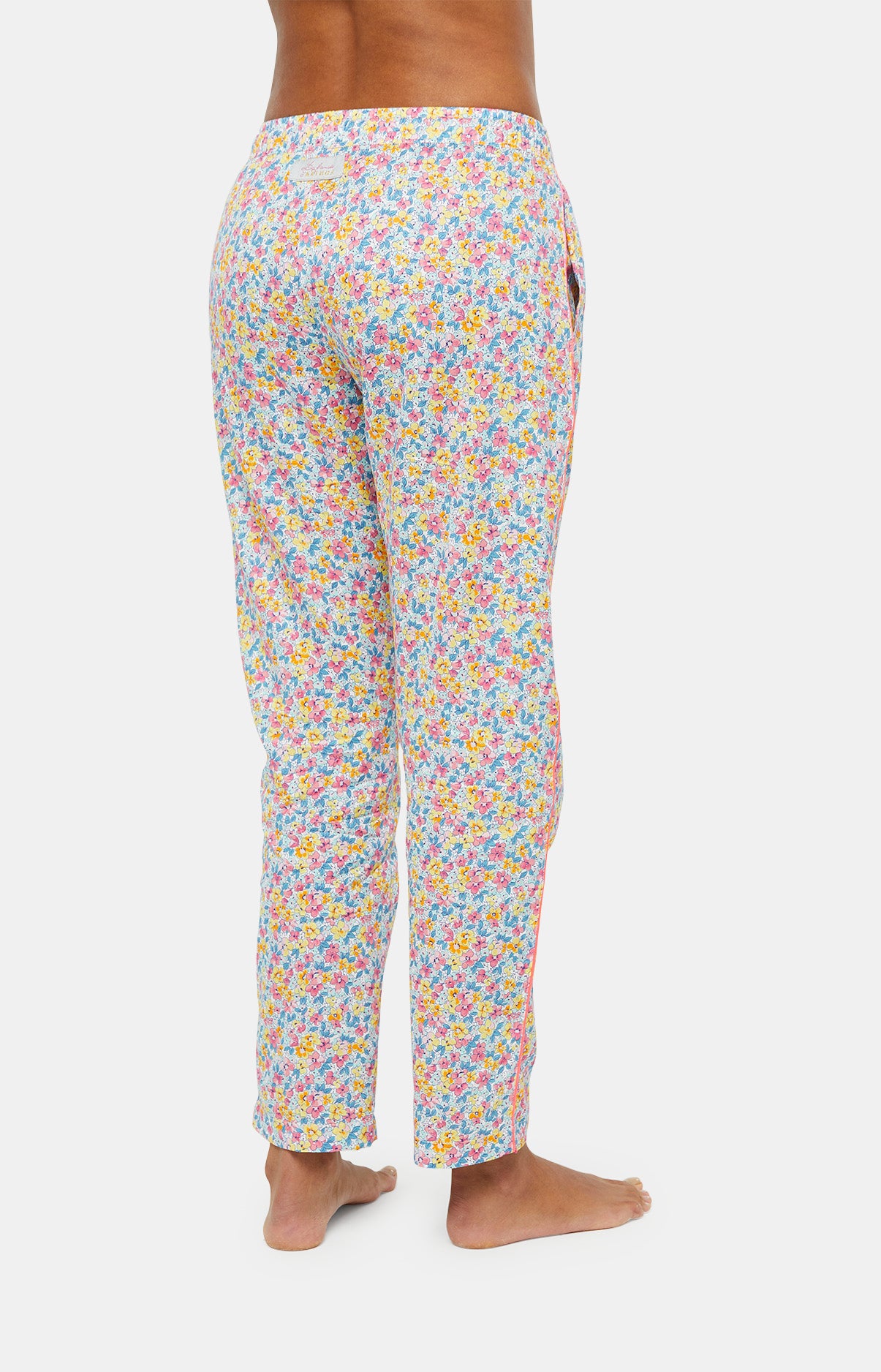 Pantalon Femme Fleur Multicolore 17