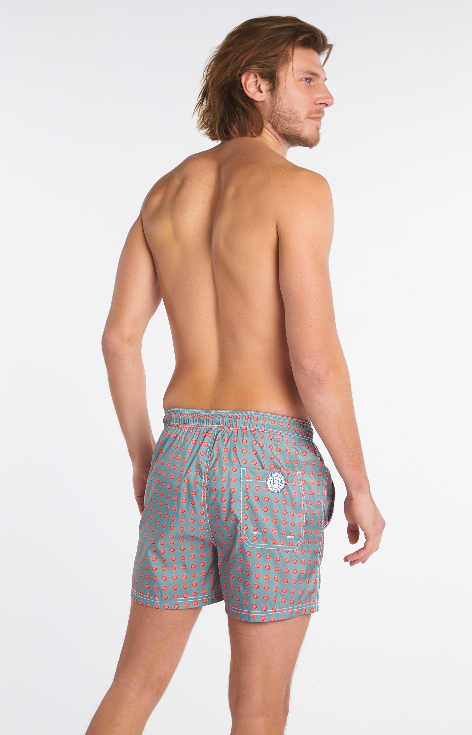 Short de bain Homme Agrume Vert 4