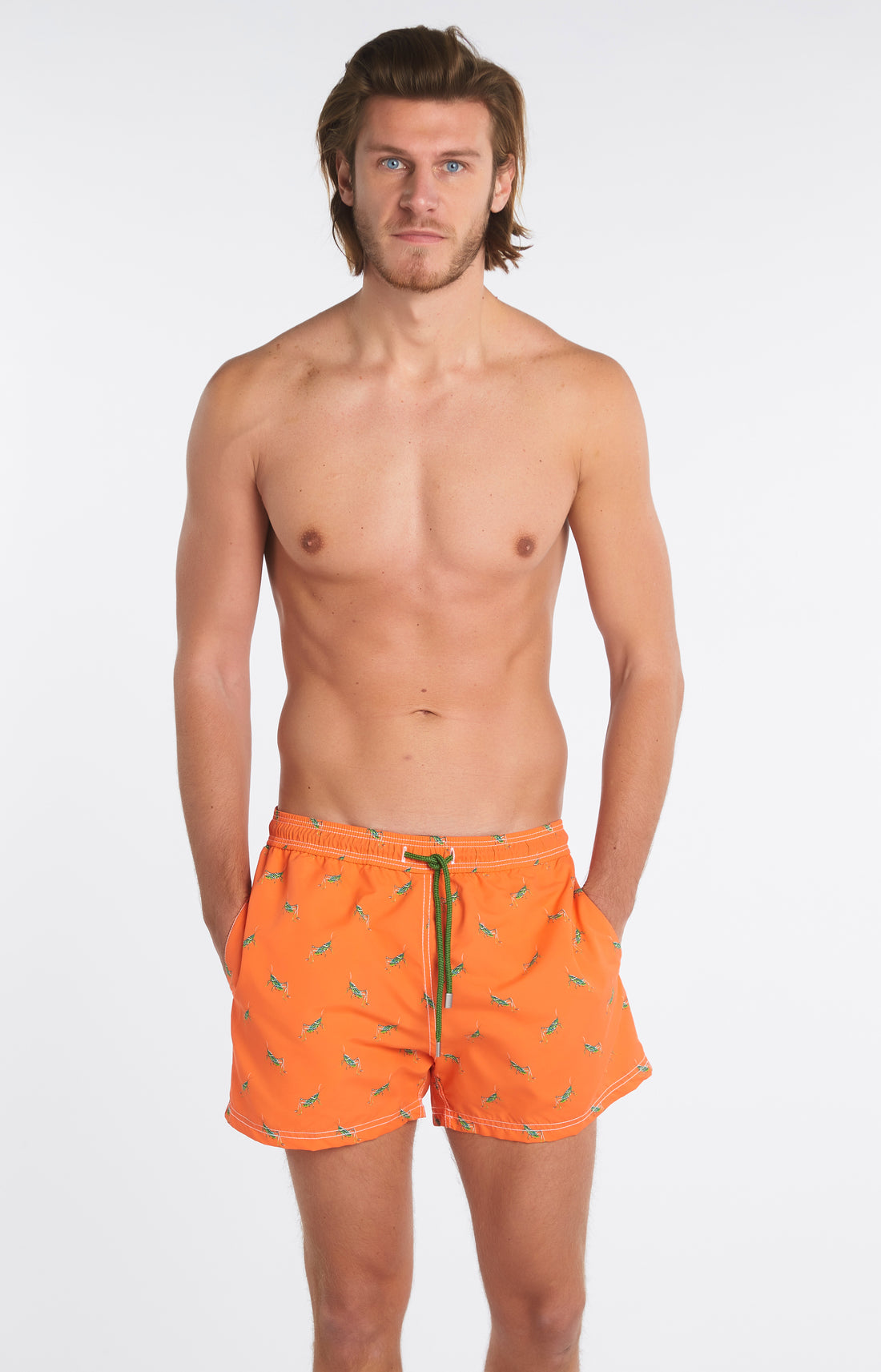Short de bain Homme Cricket Orange 2