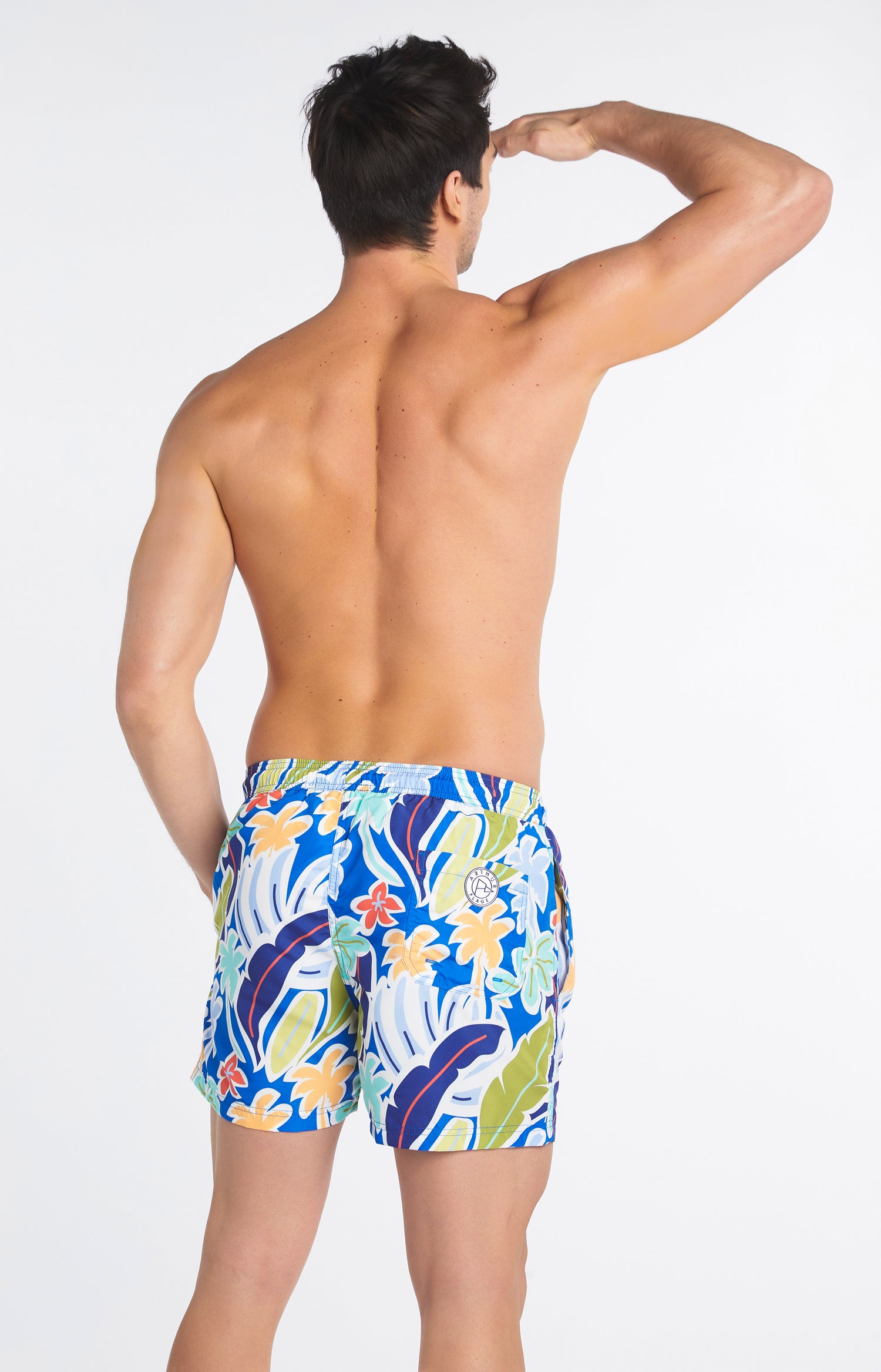 Short de bain Homme Malibu Bleu 8
