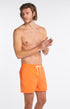 Short de bain Homme uni Mandarine Orange 1