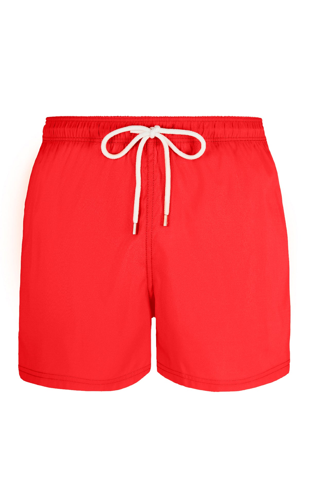 Short de bain Homme uni Rouge 29