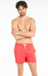 Short de bain Homme uni Rouge 27