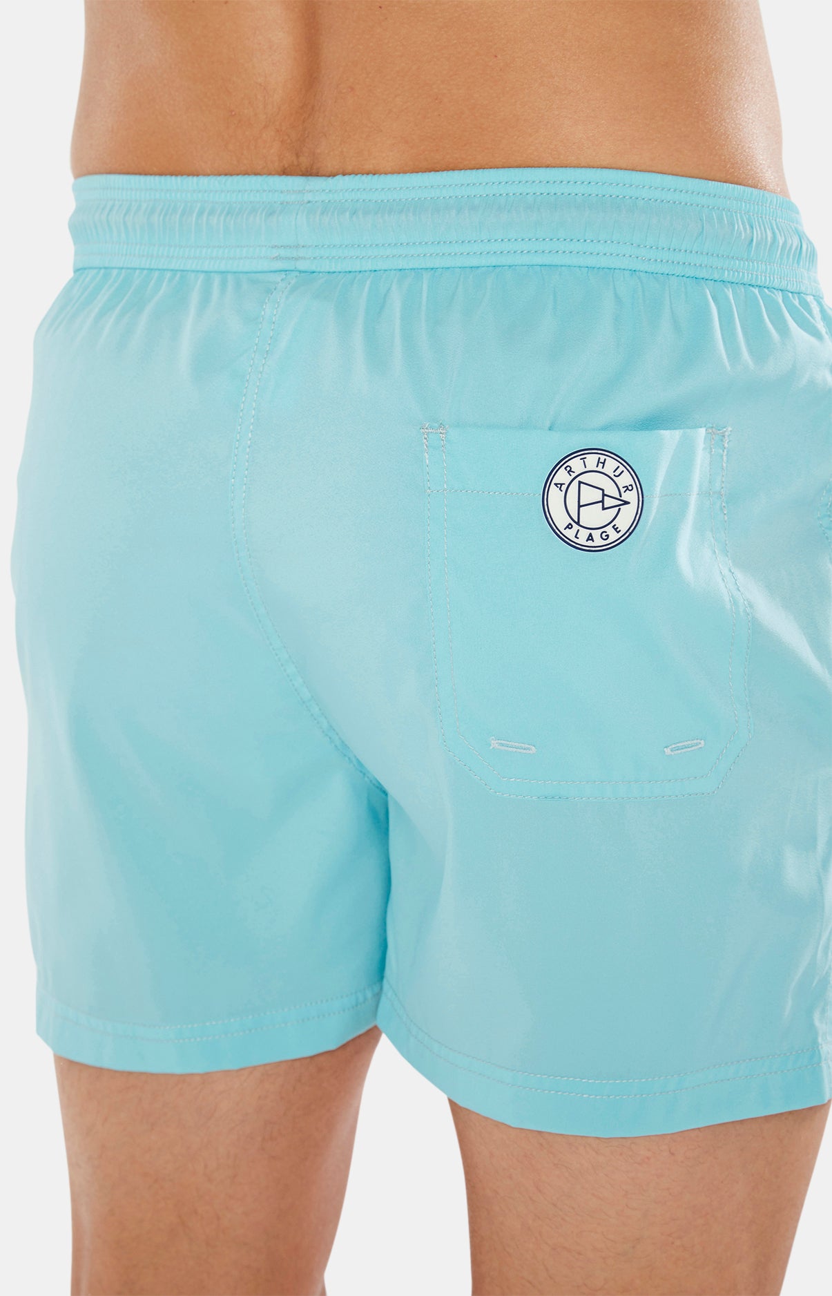 Short de bain Homme Polyester recyclé Jaune 12
