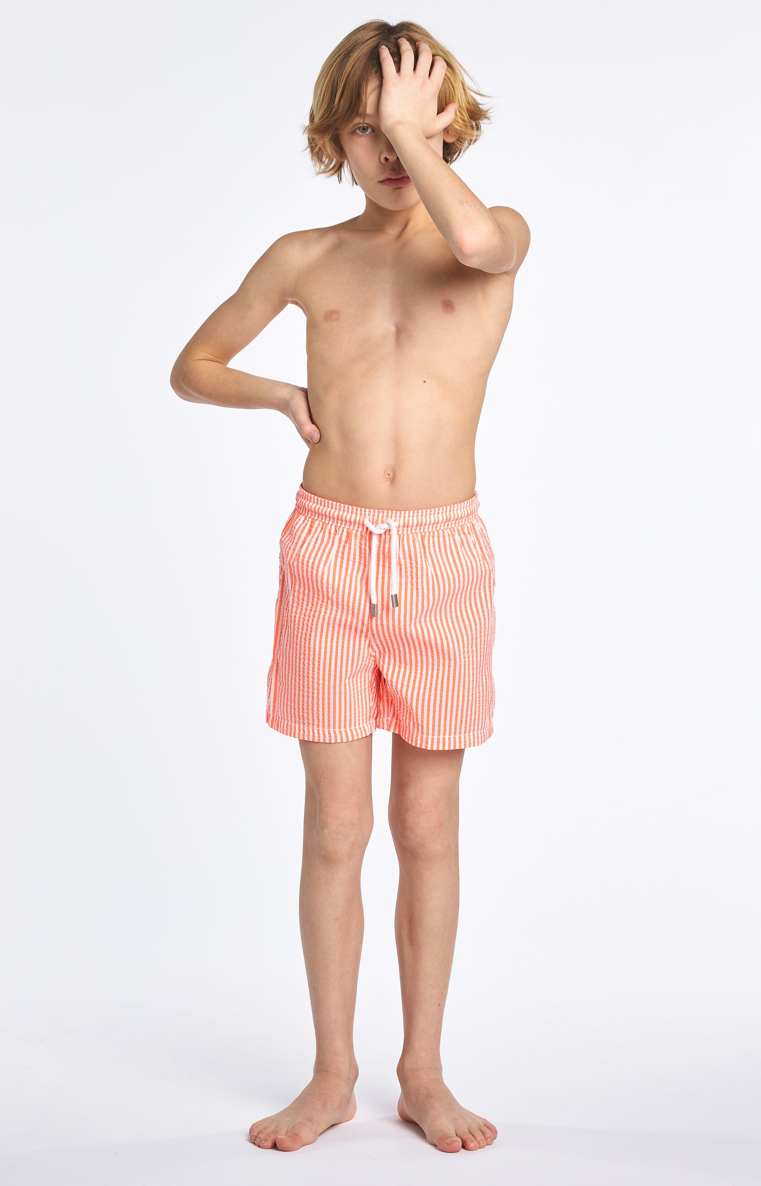 Short de bain Enfant Fluo Orange 5