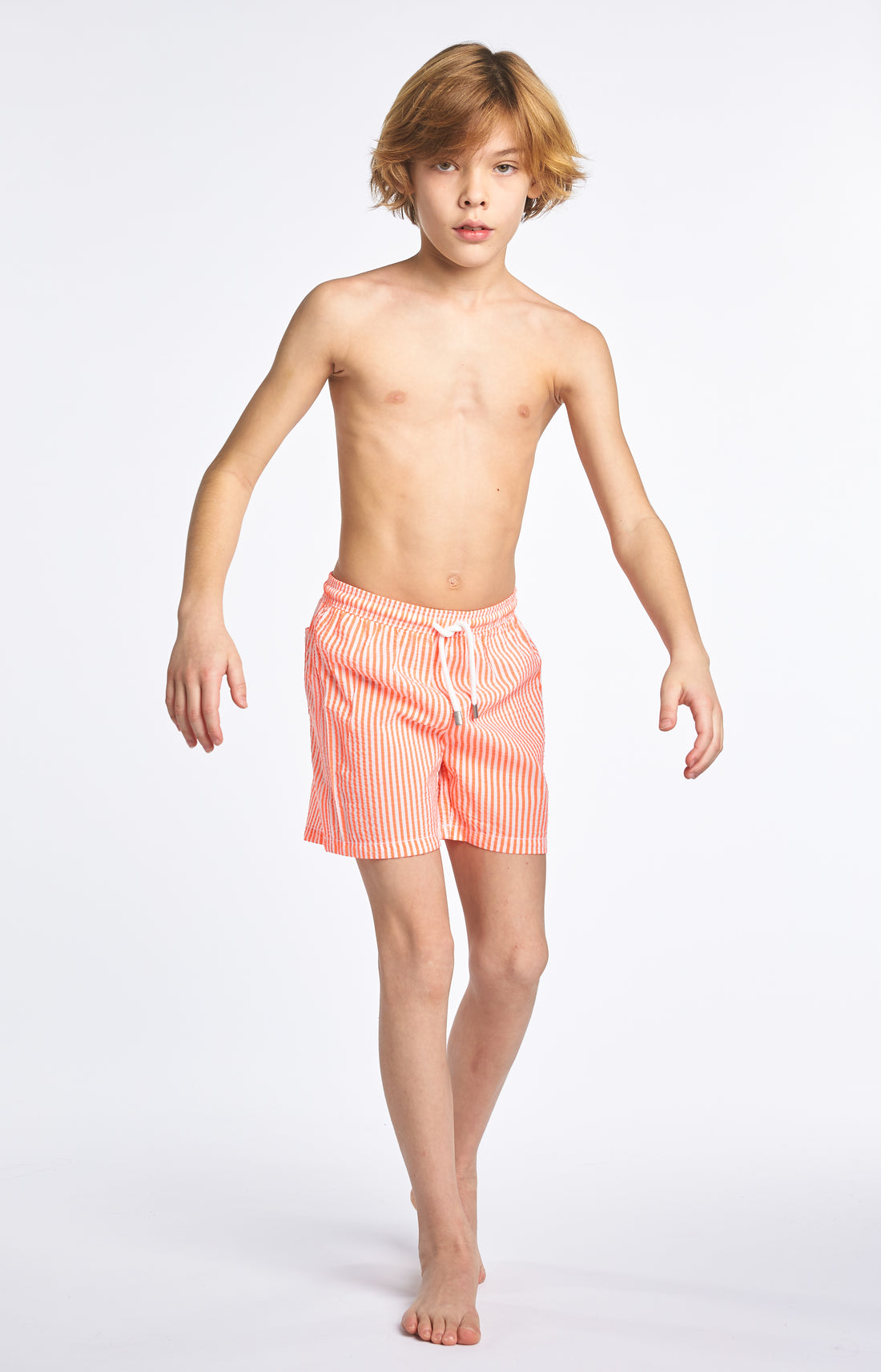 Short de bain Enfant Fluo Orange 2