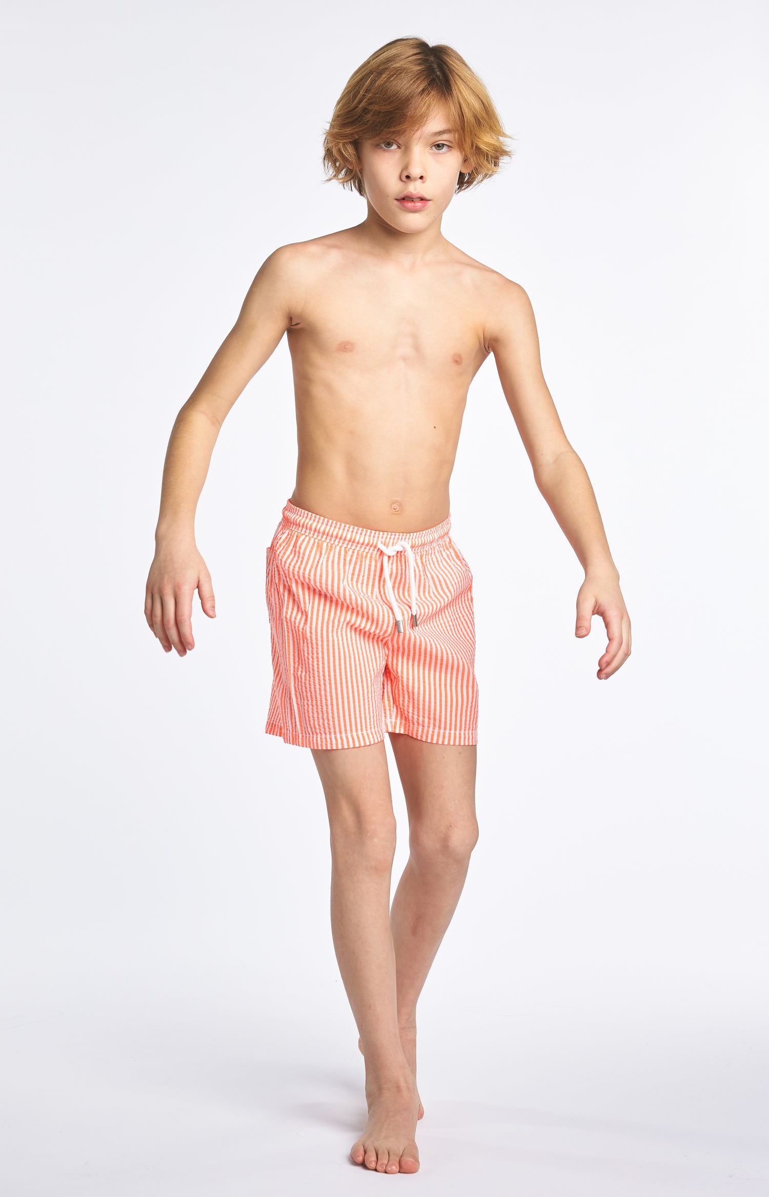 Short de bain Enfant Fluo Orange 2