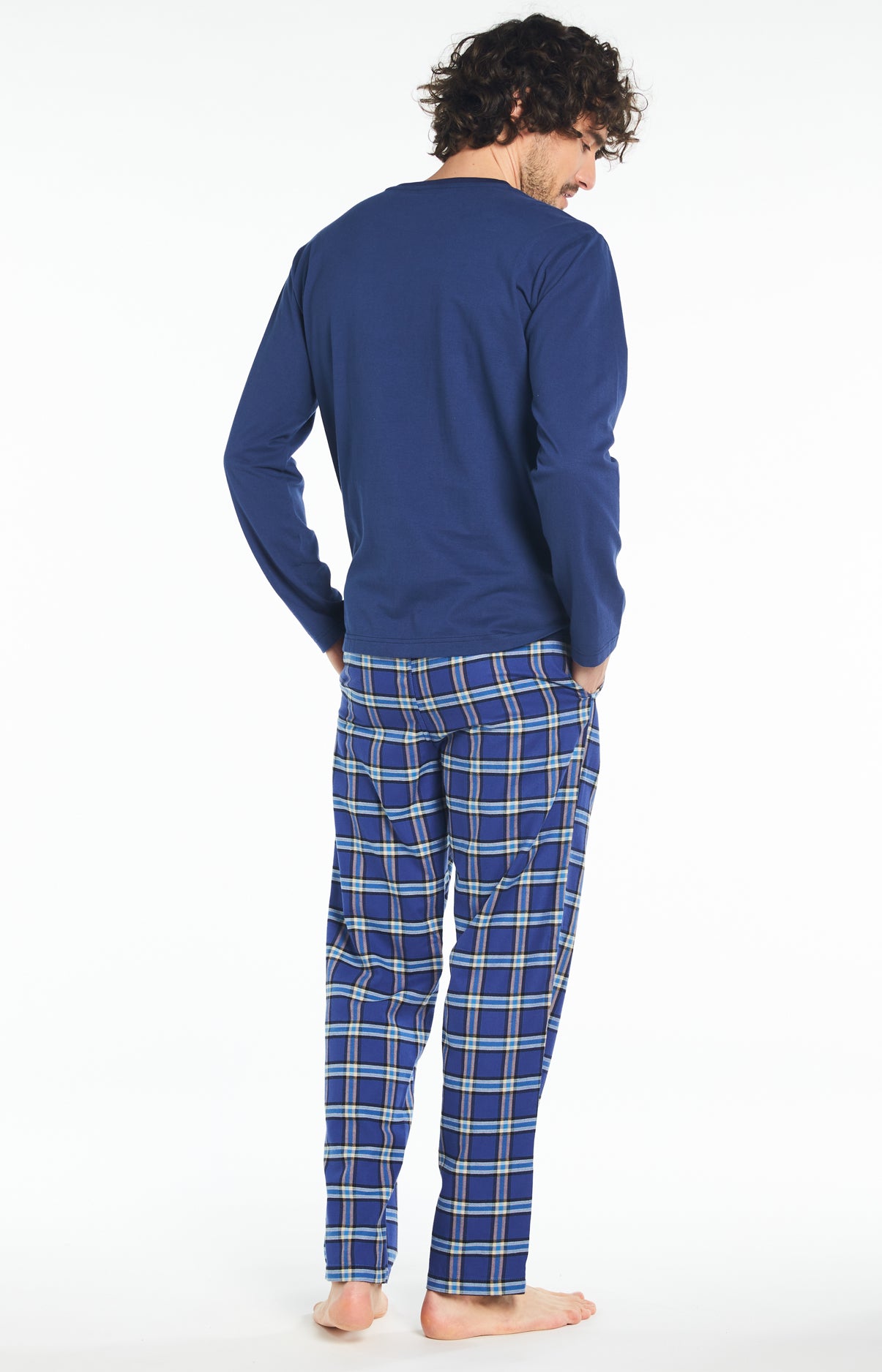 Pyjama long Homme Tenue de Soirée Marine 4