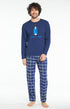 Pyjama long Homme Tenue de Soirée Marine 1