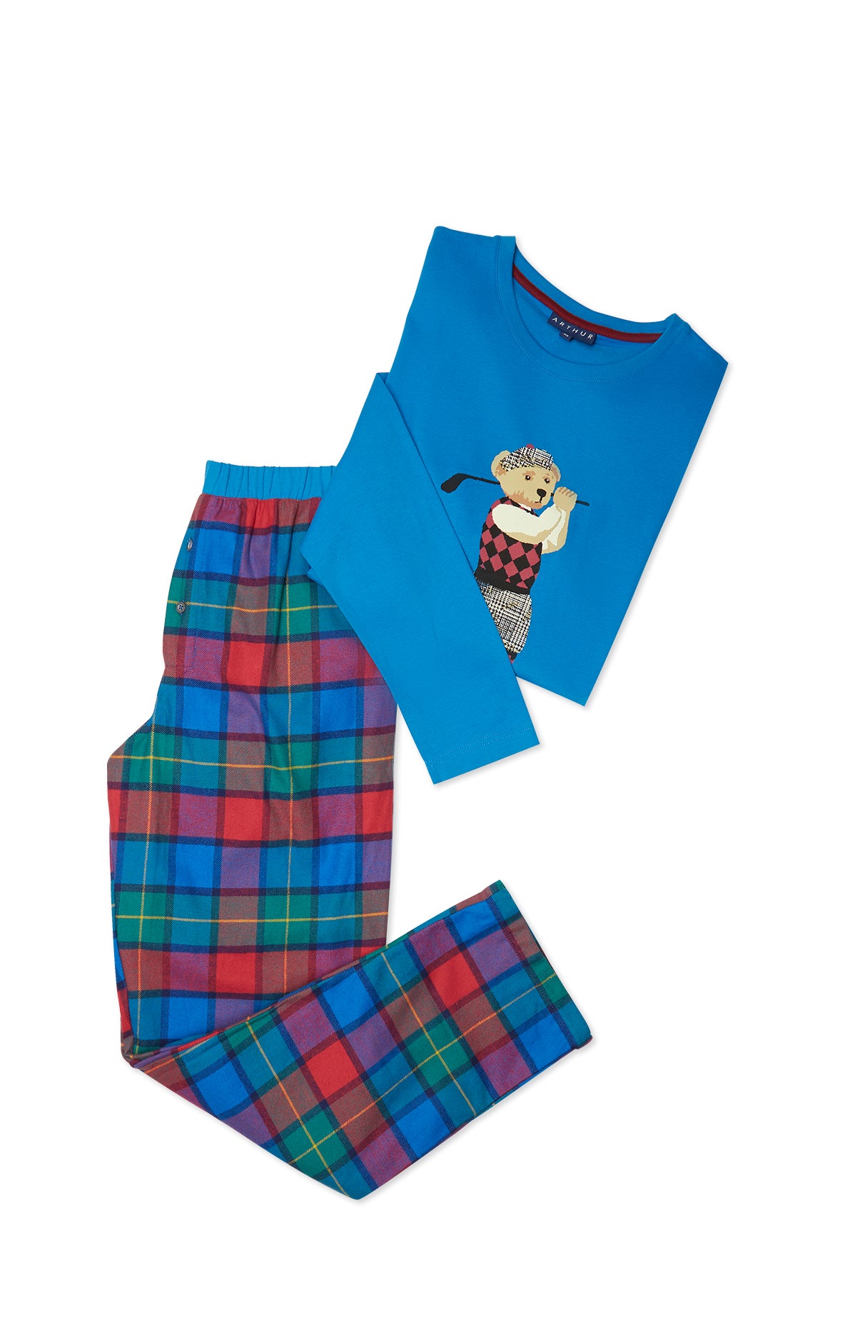 Pyjama long Homme Green de Champion Multicolore 3