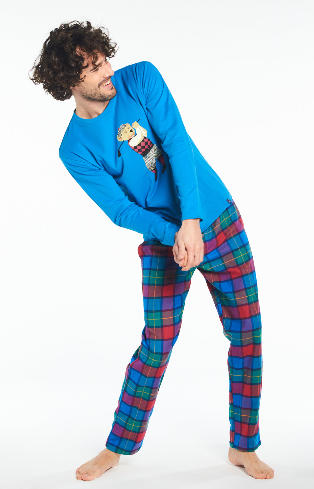 Pyjama long Homme Green de Champion Multicolore 1