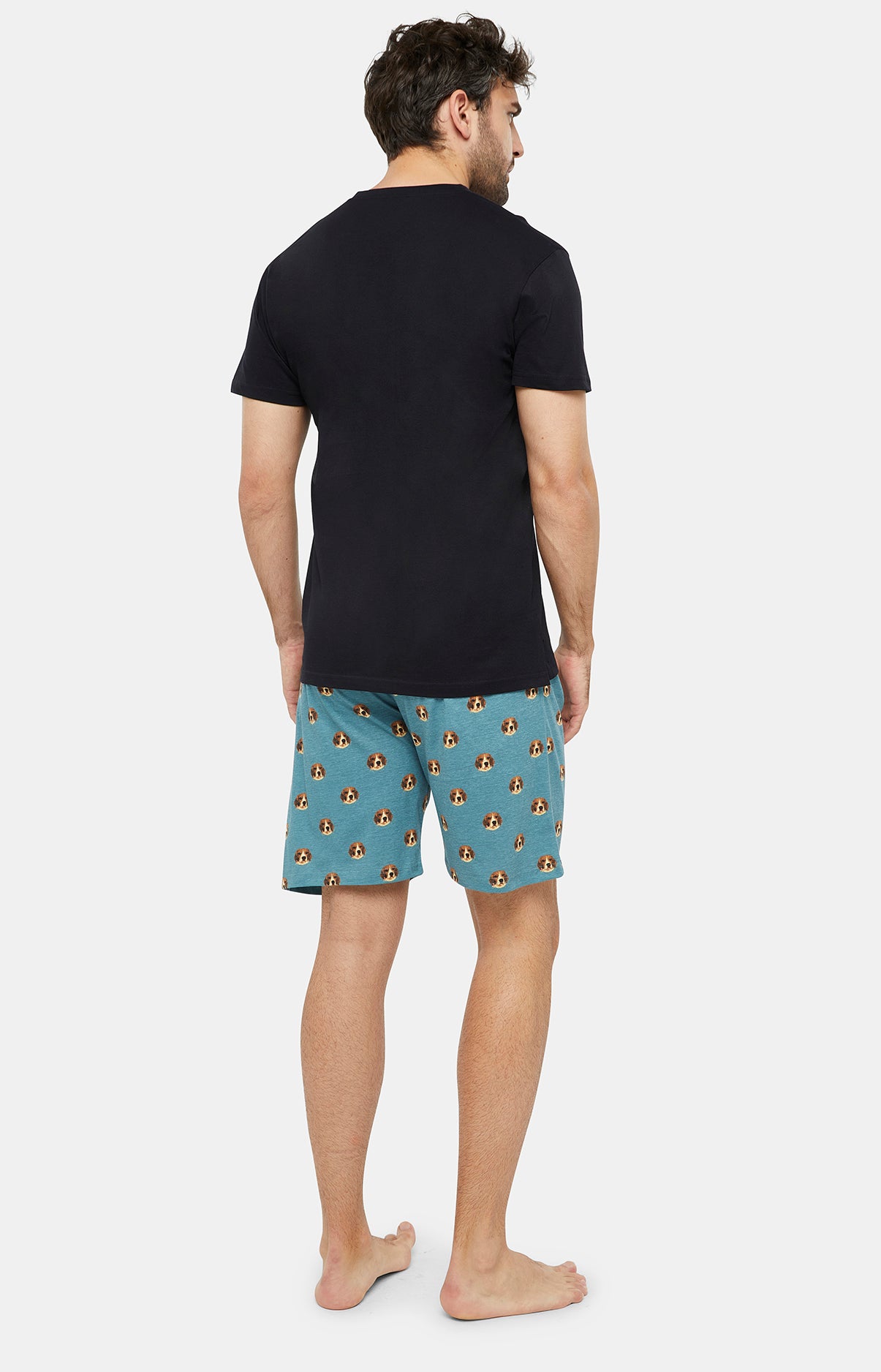 Pyjashort Homme Beagle Bleu 10