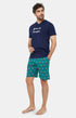 Pyjashort Homme Ted Wood Vert 1