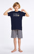 Pyjama court Enfant Bouée Marine 1