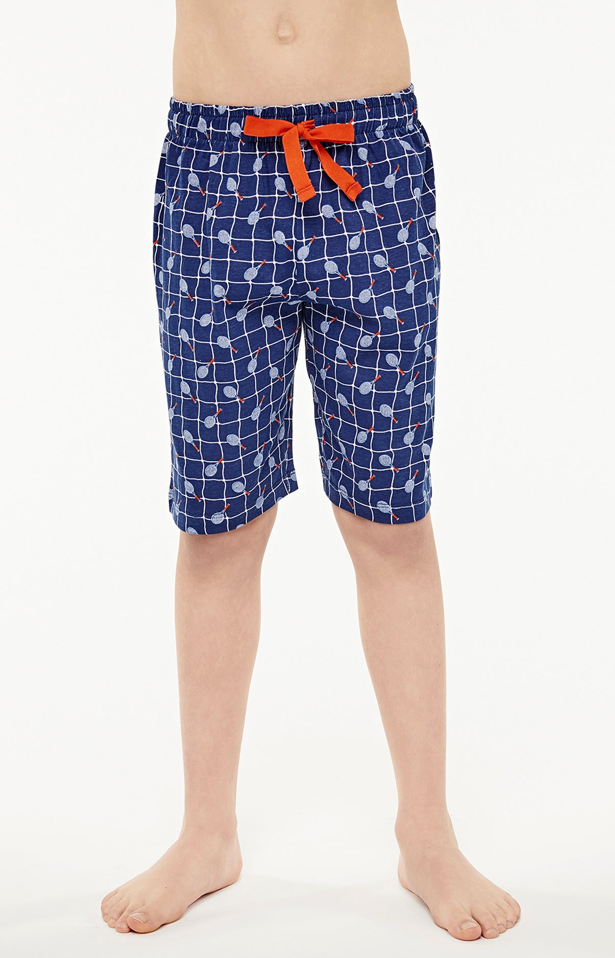 Pyjama court Enfant Roland Garros Blanc et Ivoire 7