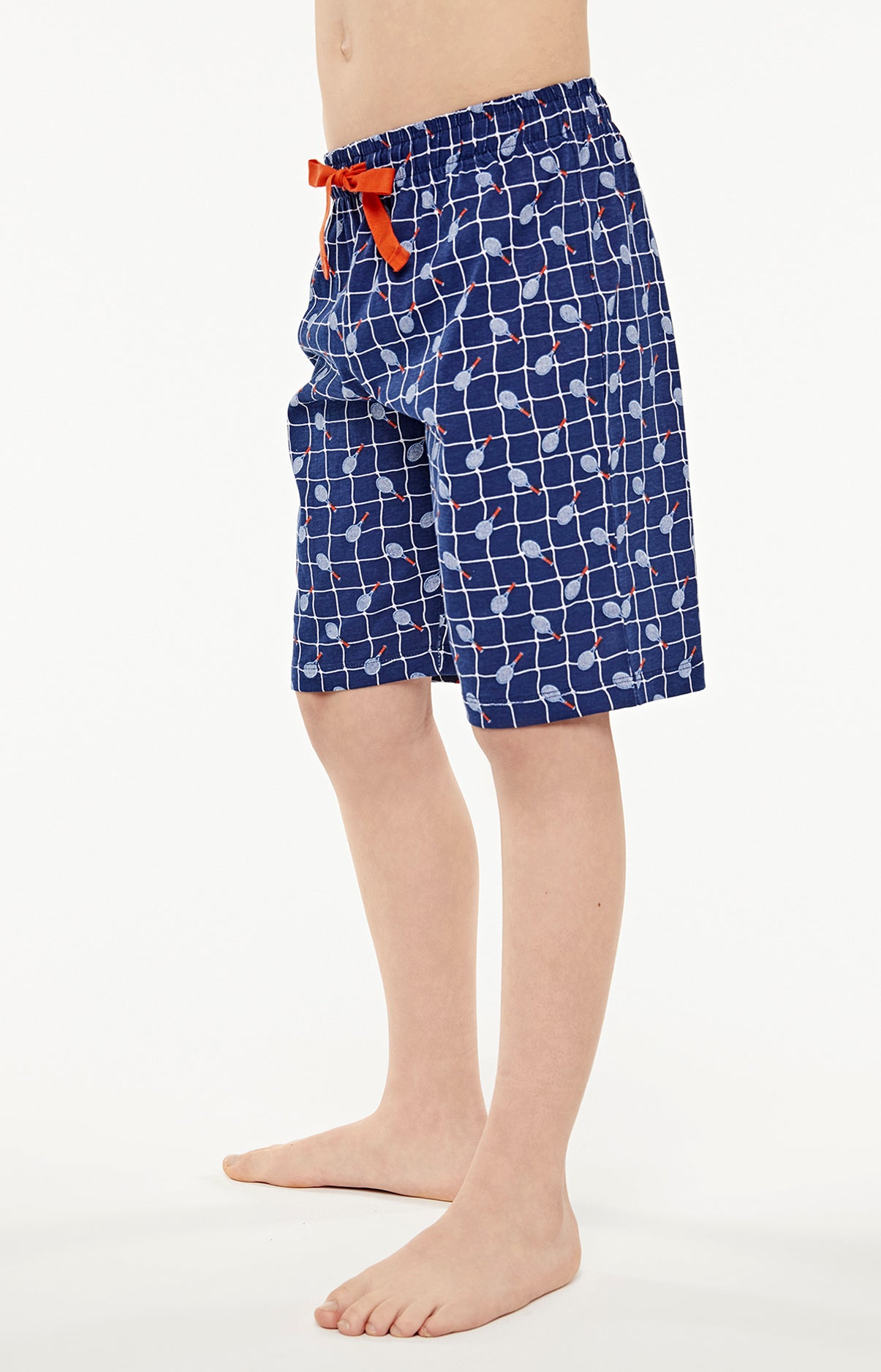 Pyjama court Enfant Roland Garros Blanc et Ivoire 6
