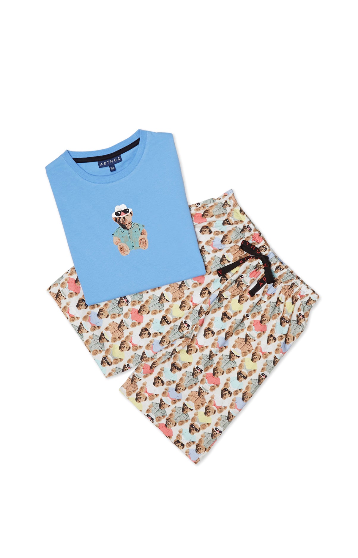 Pyjama court Enfant Teddy Multicolore 3