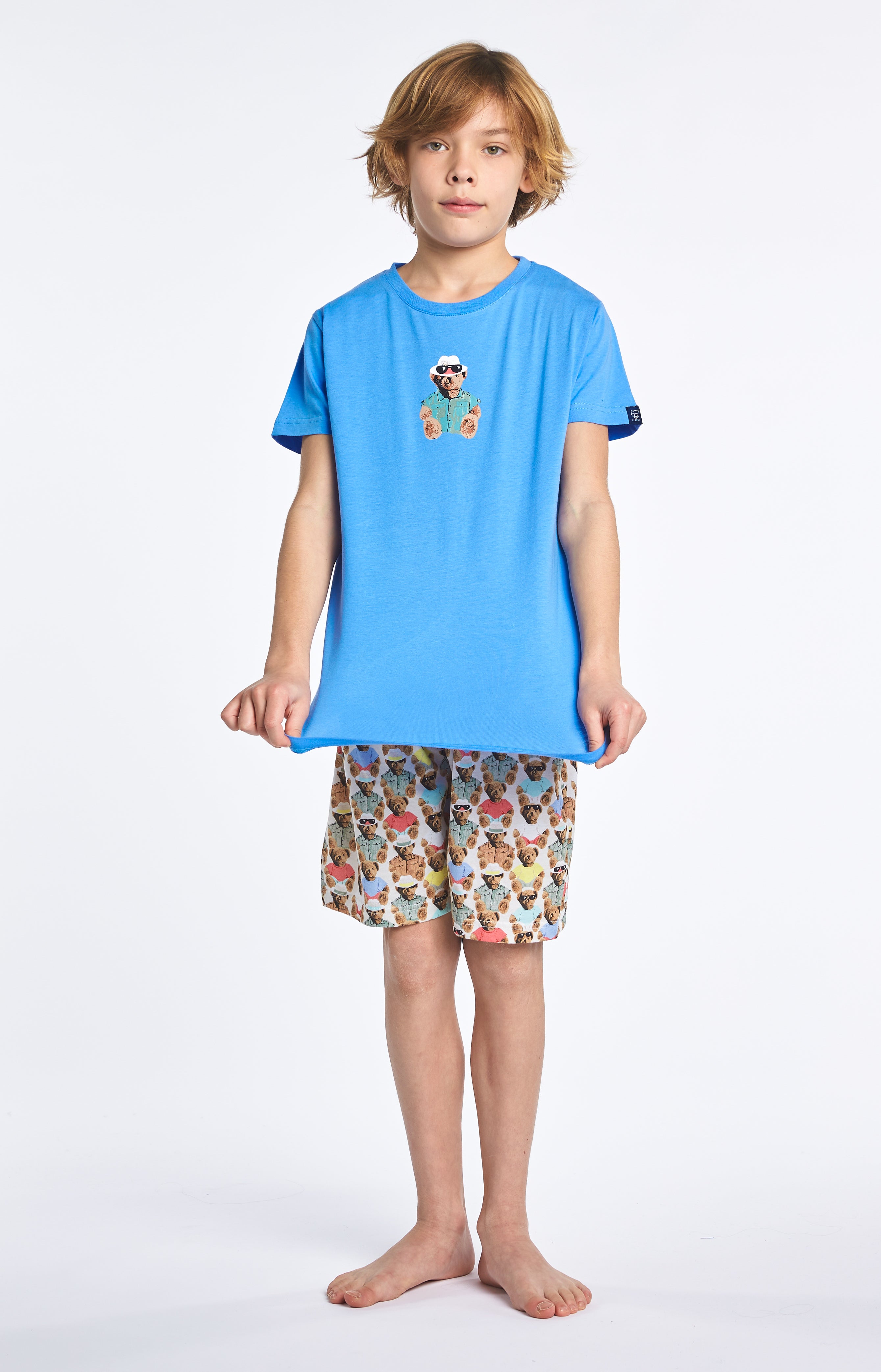 Pyjama court Enfant Teddy Multicolore 5