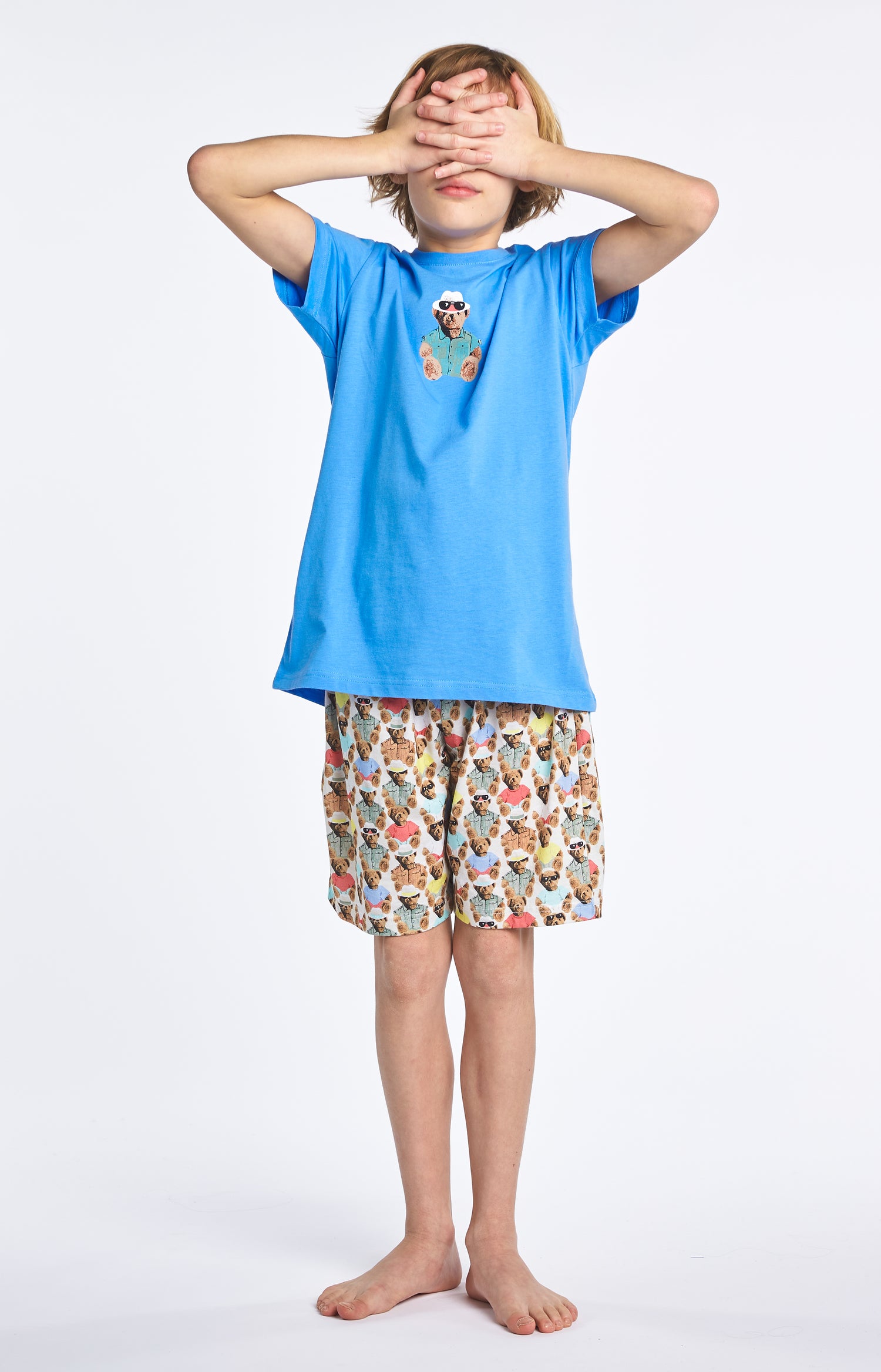 Pyjama court Enfant Teddy Multicolore 2