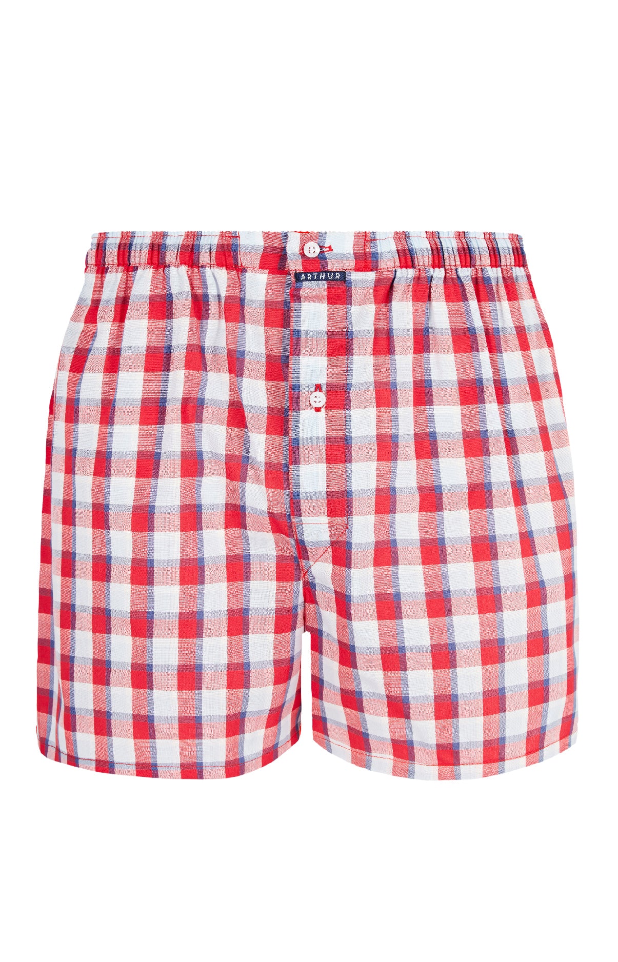 Caleçon Le Français Homme Tartan Bleu 8