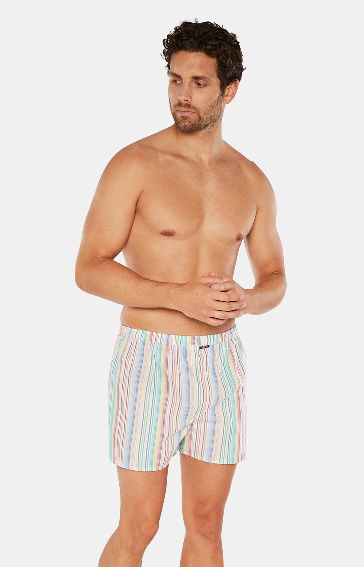 Caleçon classique Homme Rayure Multicolore 2