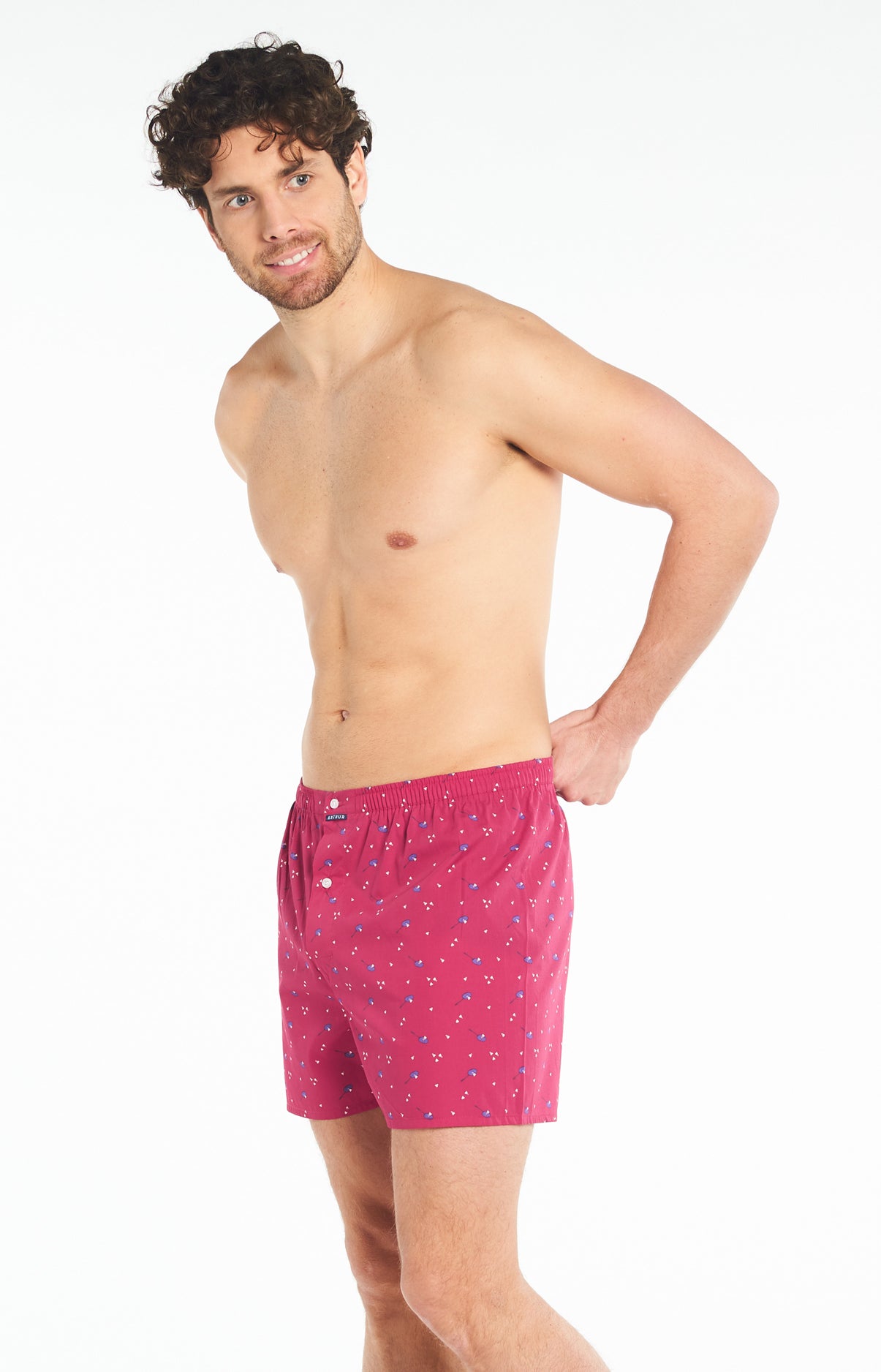 Caleçon Le Français Homme Badon Rouge 4