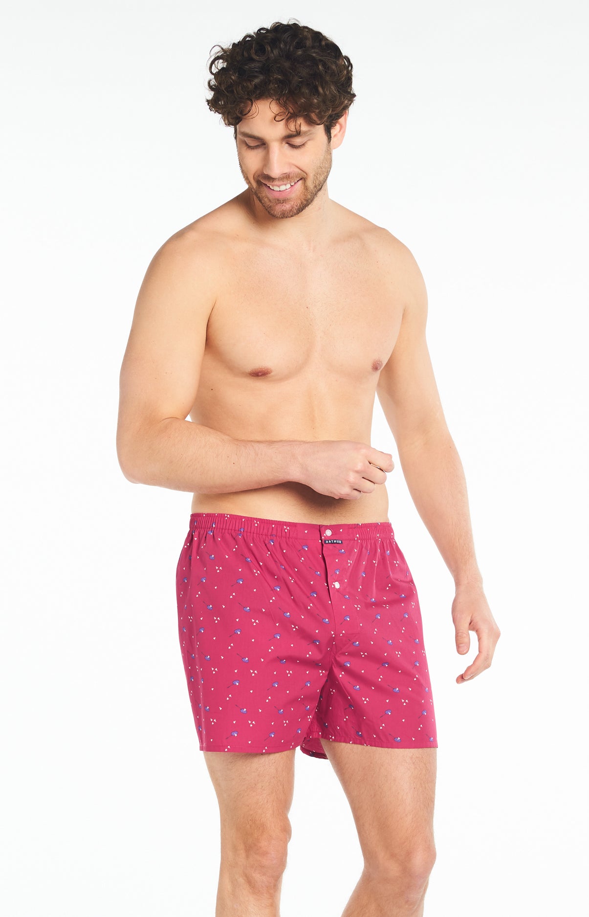 Caleçon Le Français Homme Badon Rouge 5