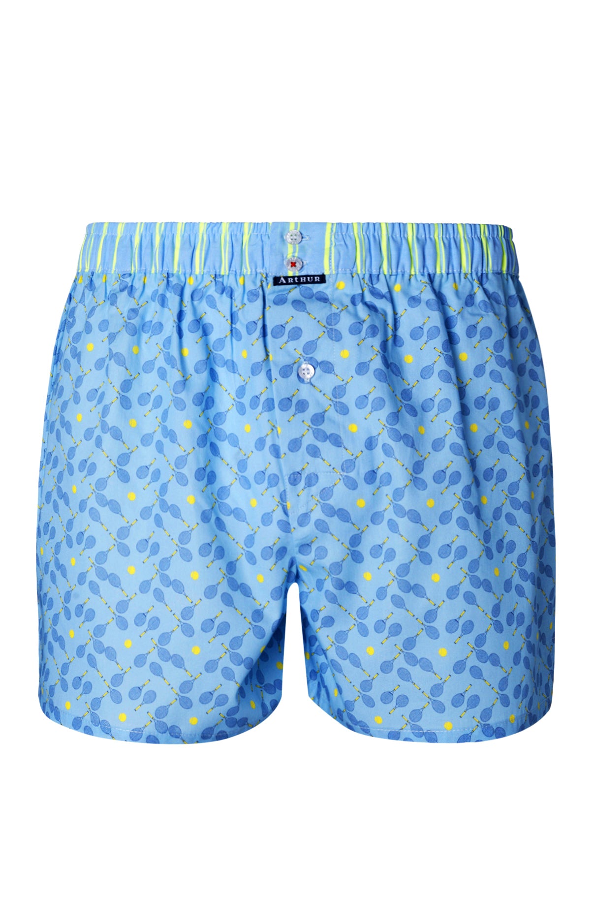Caleçon classique Homme Racket Jaune 1