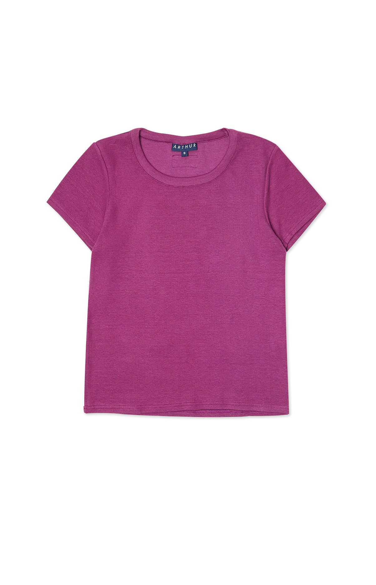 Tee-shirt Femme Uni Violet et Bordeaux 3