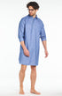 Chemise de nuit Grand-Père Homme Clock Bleu 1
