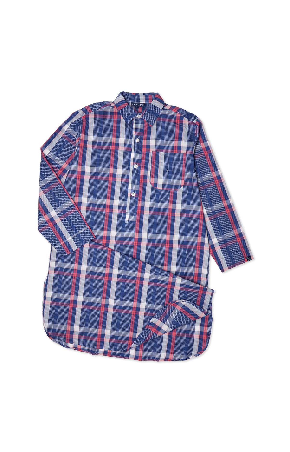 Chemise de nuit Grand-Père Homme Opéra Marine 3