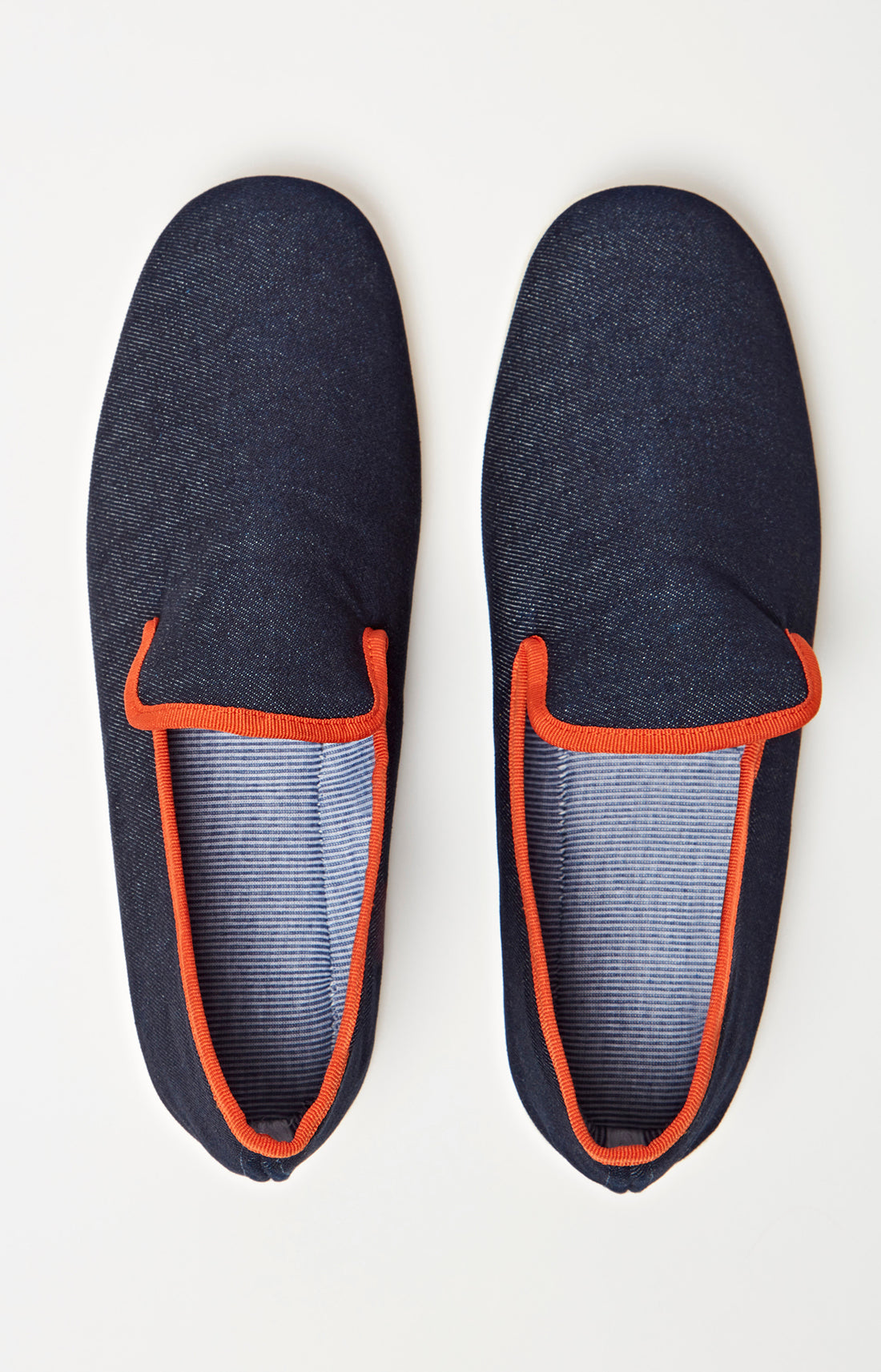 Charentaises Homme Unie Bleu 2