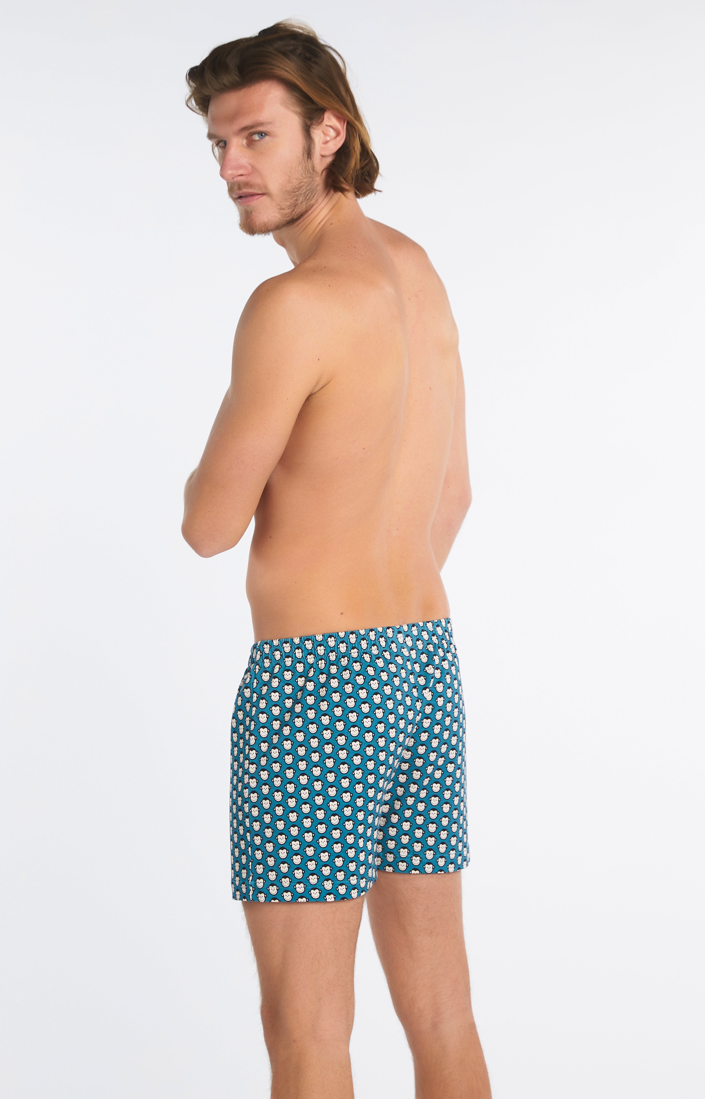 Caleçon de nuit Homme Gogo Bleu 6