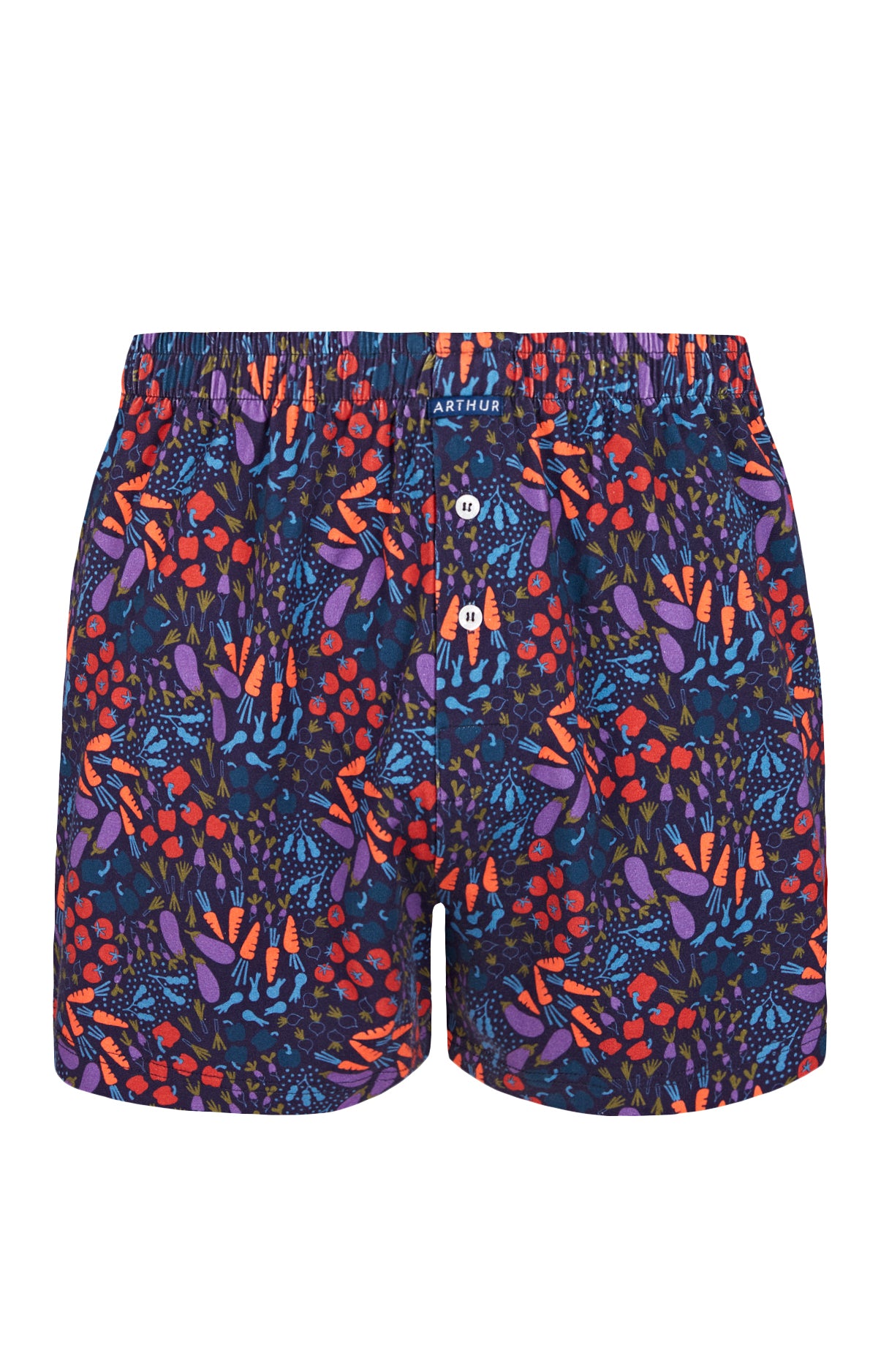 Caleçon de Nuit Homme Potager Marine 3