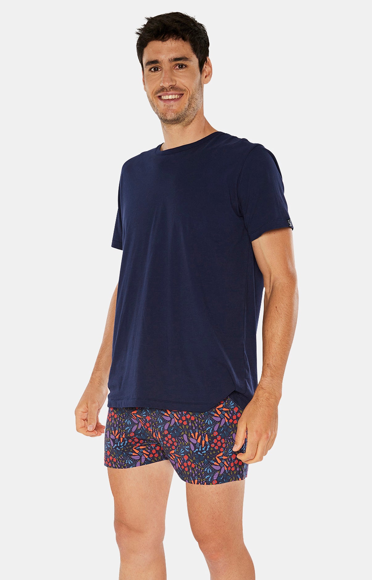 Caleçon de Nuit Homme Potager Marine 4
