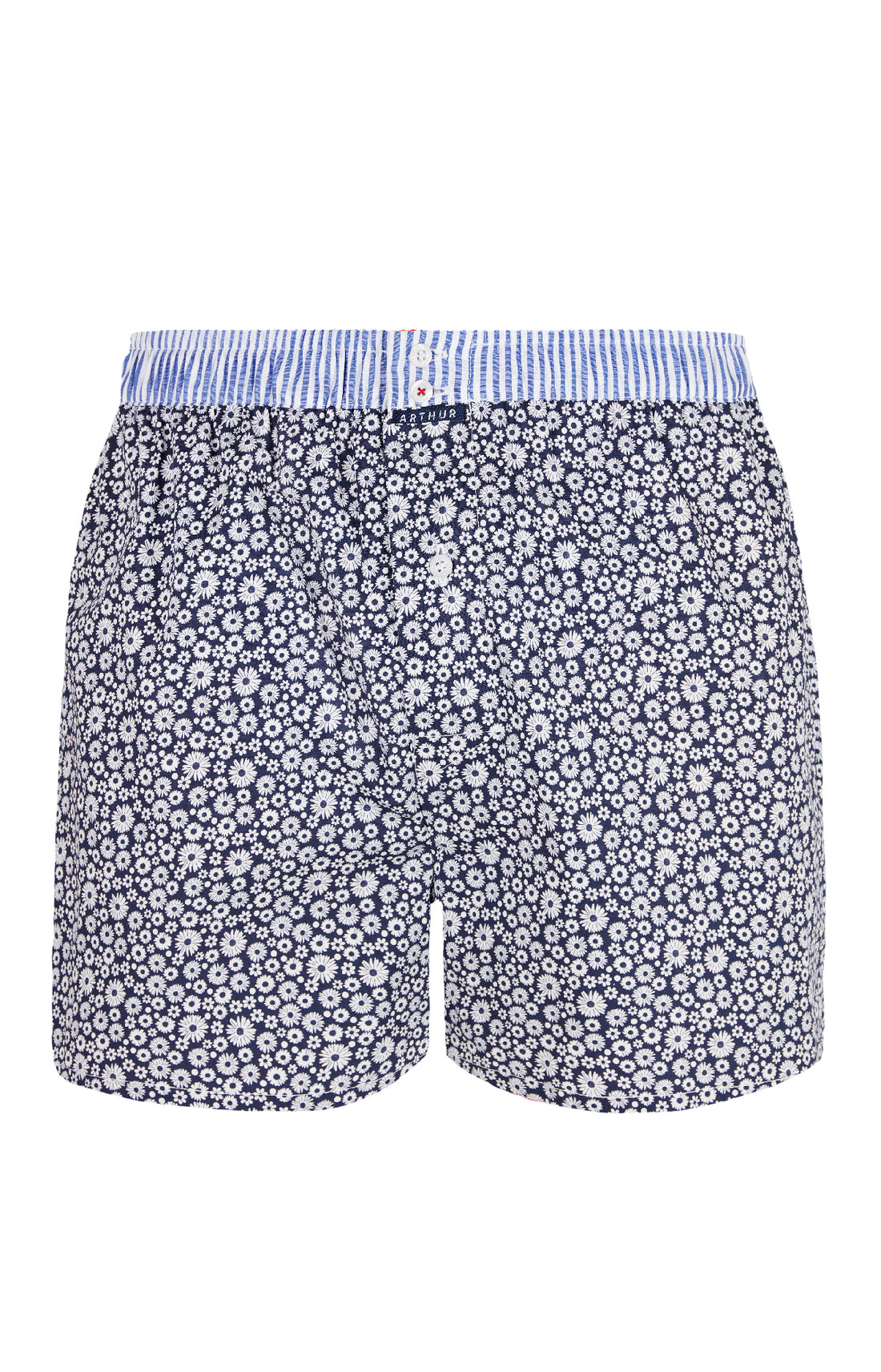 Caleçon avec suspensoir Homme Le Club n°901 Marine 3