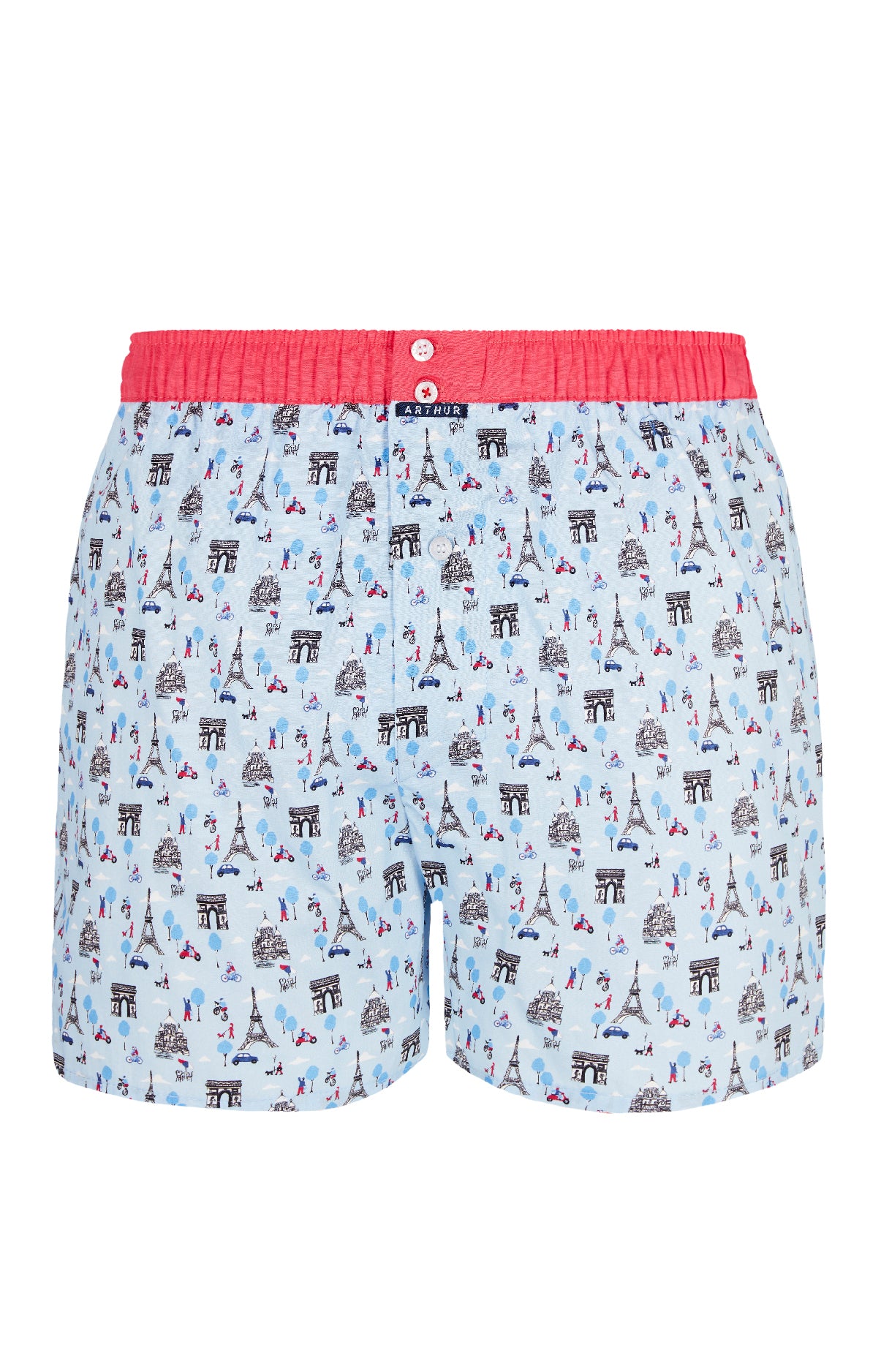 Caleçon avec suspensoir Homme Le Club n°902 Bleu 3
