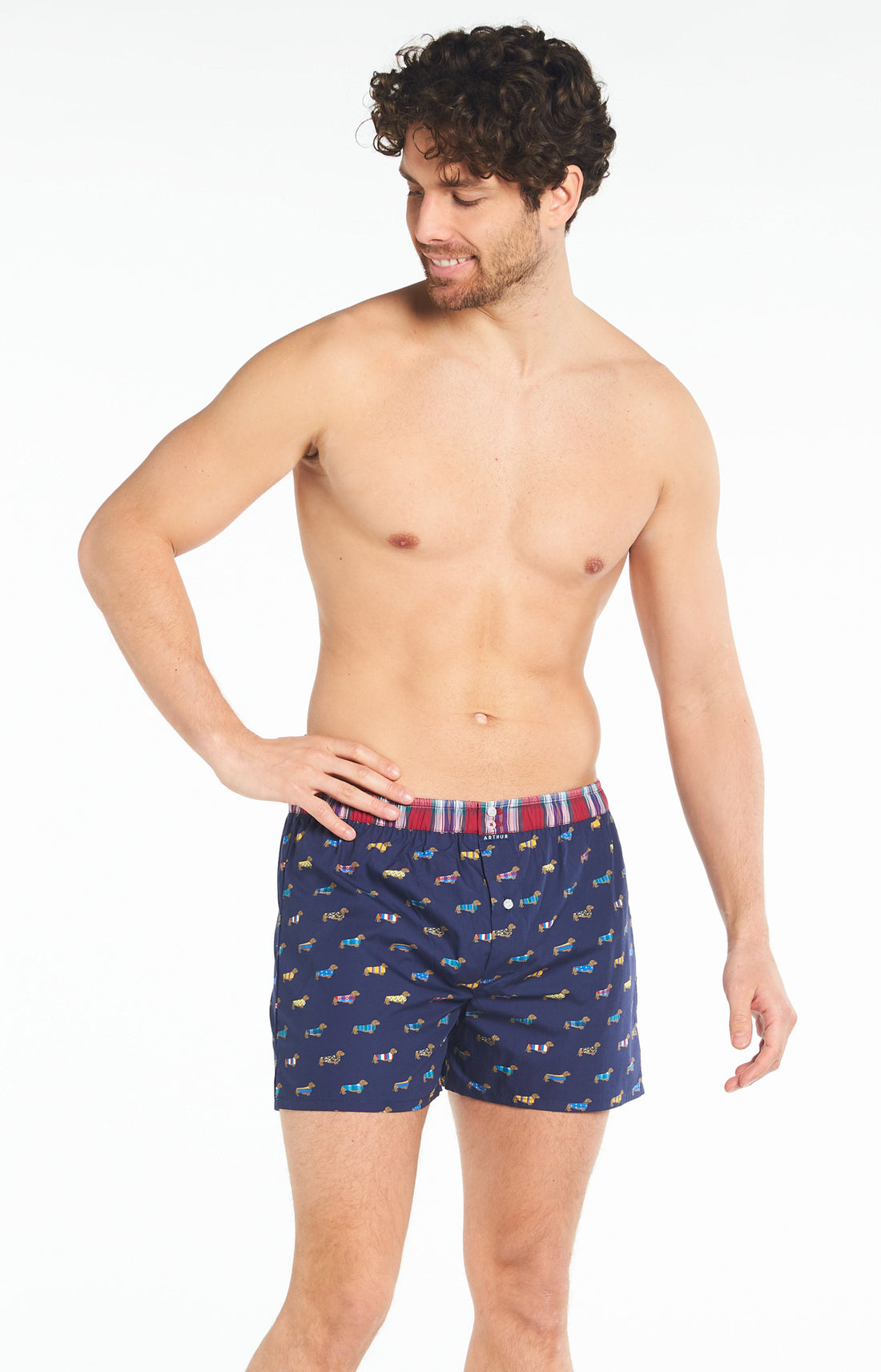 Caleçon avec suspensoir Homme Le Club n°928 Marine 2