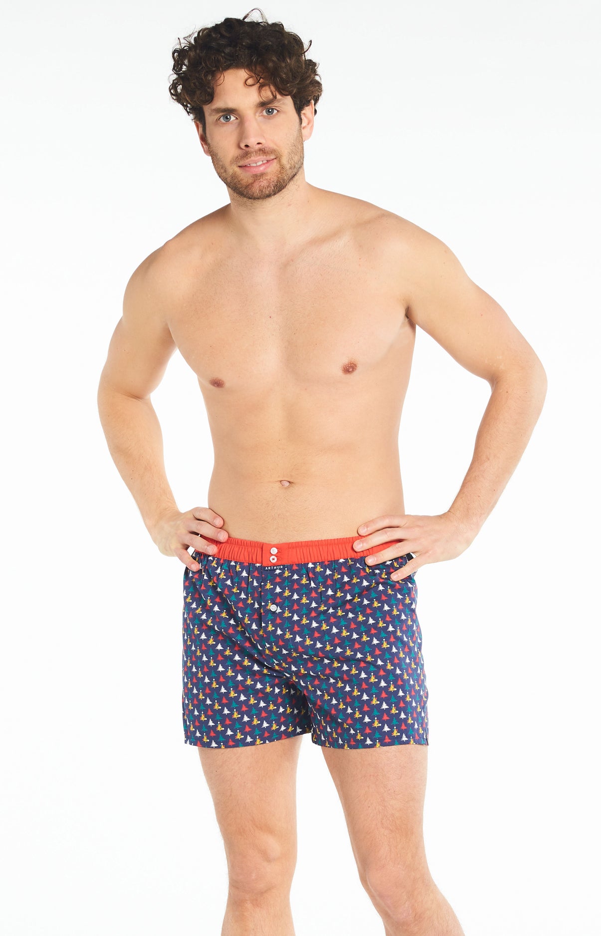 Caleçon avec suspensoir Homme Le Club n°936 Marine 2
