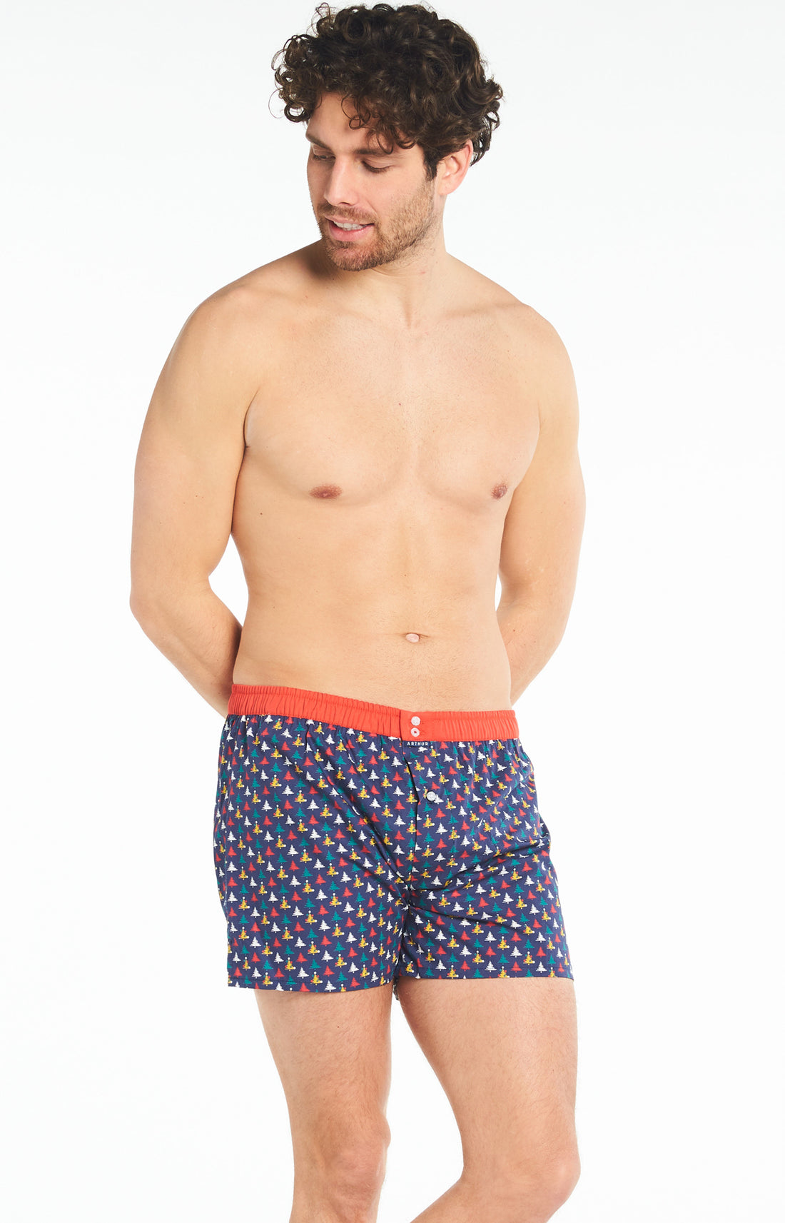 Caleçon avec suspensoir Homme Le Club n°936 Marine 1