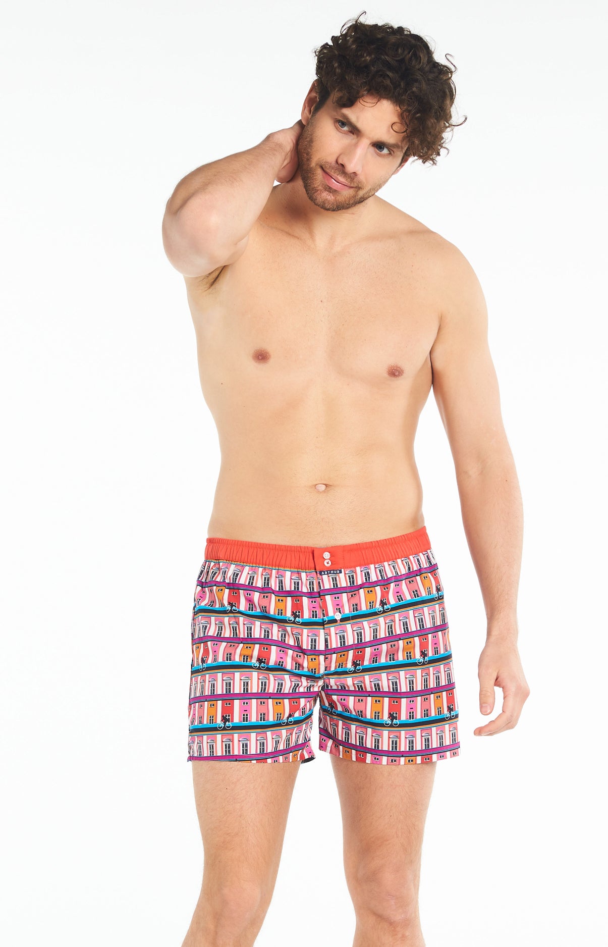 Caleçon avec suspensoir Homme Le Club n°938 Multicolore 5